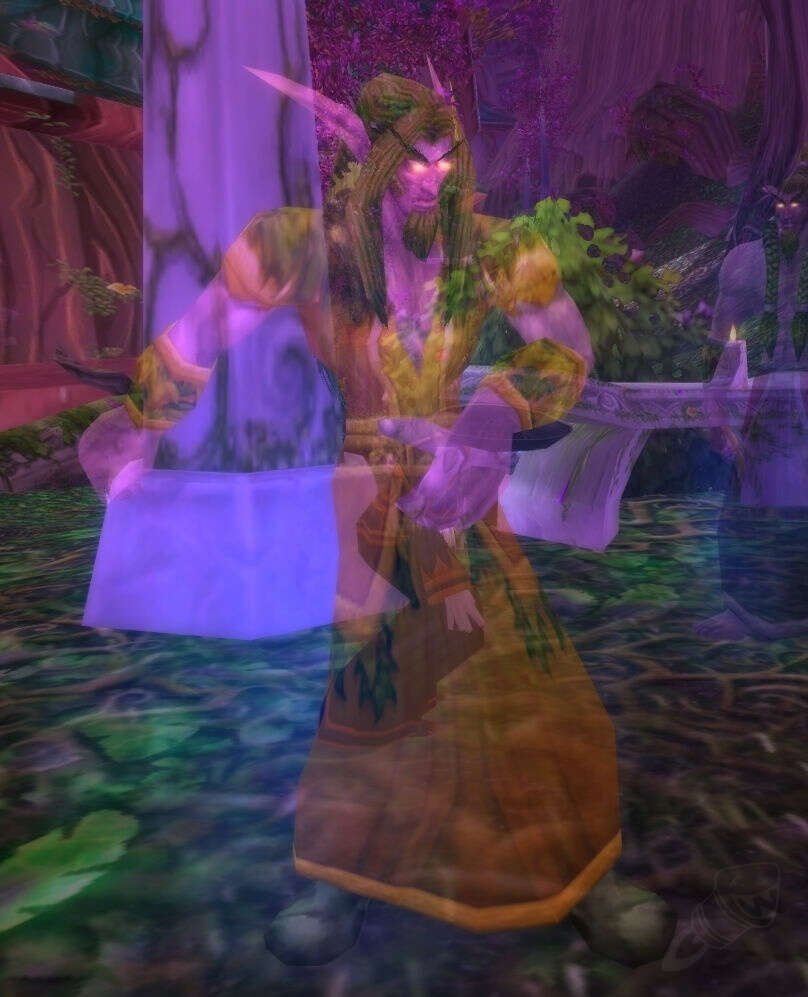 Ghostly Night Elf Celebrant Screenshot