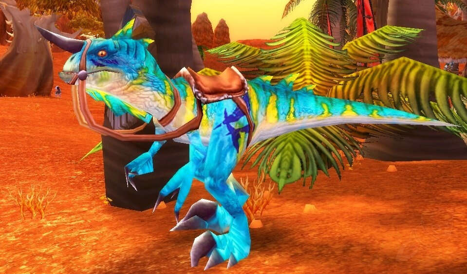 Turquoise Riding Raptor Screenshot